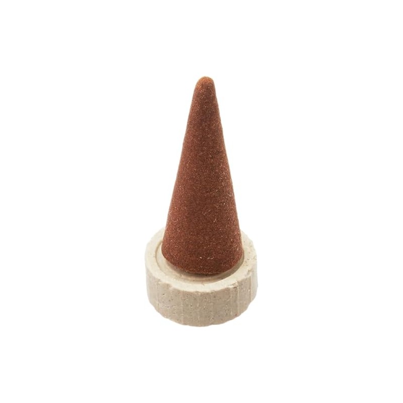 Satya Nag Champa Incense Cones, Sandalwood Scent, One Pack of