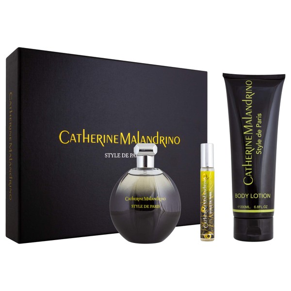 Catherine Malandrino Style de Paris Eau de Parfum Gift Set, 3.4 Ounce