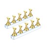 2 Set Acrylic Nail Art Holder Practice Display Stand Magnetic