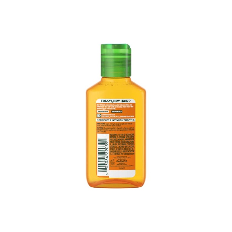 Garnier Fructis Sleek & Shine Moroccan Sleek Oil Treatment, Frizzy,