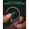 TISUR Round Carabiner Key Holder, Small, Stylish, Car Key Ring,