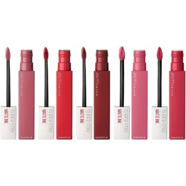 Maybelline 5 pack labiales liquidos matte larga duracion superstay matte maybelline
