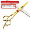 6/7 Inch Professional Hairdressing Scissors, Haircut, Rose Pattern, Hairdressing Scissors,