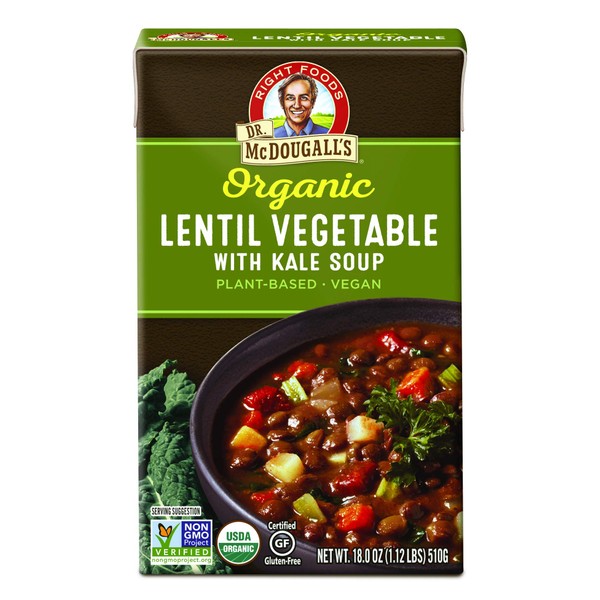 Dr. McDougall's Right Foods Organic Lentil Vegetable w/ Kale Vegan