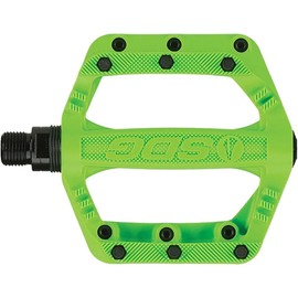 SDG Slater Junior Pedals (90 x 90) – Fluorescent Green MTB Unisex Adult