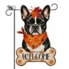 Fall Boston Terrier Decor Outdoor - Boston Terrier Fall Dog