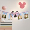 Fuvylonk 200 Pack Pink Clothes Pins for Baby Shower, Crafts,