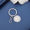 MYOSPARK Mathematical Pi Symbol Pendant Necklace Keychain Science Jewelry Math