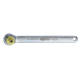 KS Tools 160.0726 Brake Bleed Wrench Extra Short 7 mm Green