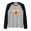 Hamster Asteroid Pun Science Space Hamsteroid Raglan Baseball Tee