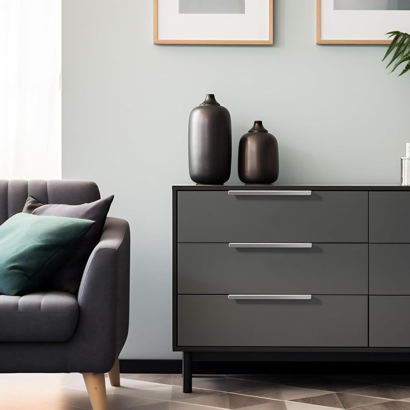 JNRFTY Pack of 6 Handles Furniture Handles Drawer Handles Cabinet