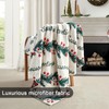 BOURINA Christmas Throw Blanket Ultra Soft Pile Velvet Plush Blanket
