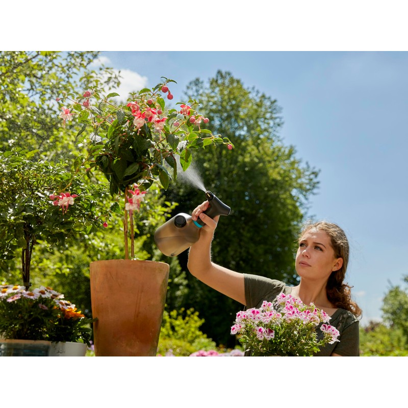 Gardena 11114-20 EasyPump Pump Sprayer with 360° Function, Brass Nozzle,