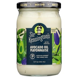 Sir Kensington's Avocado Oil Mayonnaise, Non GMO, 12 Fluid Ounces (Pack Of 6)
