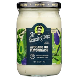 Sir Kensington's Avocado Oil Mayonnaise, Non GMO, 12 Fluid Ounces (Pack Of 6)