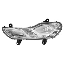 HECASA Fog Light Left Compatible with 2013-2016 Ford Escape/Kuga Replacement for CJ5Z13201C CJ5Z13201CCP FO2520189 Fog Lamp Clear Lens - Driver Side