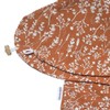 HOBEA-Germany Cover for Breastfeeding Pillow, 190 cm Designs, Rust Red