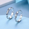 Silver Hoop Earrings for Women 925 Sterling Silver Post Earrings
