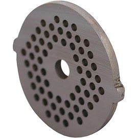 WOLFCUT - Meat Mincer Disc Set 3 mm + 4.5 mm + 8.0 mm Bore and a Cross Blade Compatible with Klarstein Lucia Food Processors Meat Grinders
