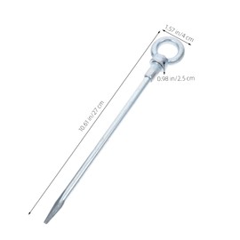 WHAMVOX Trampoline Spikes Heavy Duty Tent Stakes Metal Ground Stakes Camping Tent Pegs Ground Anchors