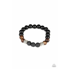 Paparazzi Mantra Brown Urban Bracelet Paparazzi