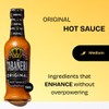 Tabañero Original Hot Sauce, 5 oz Small Glass Bottle, Gourmet