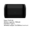 Replacement Charging Case for Elite 85t, Earbuds Case Compatible with