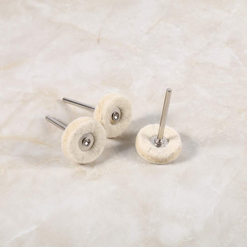 Wool Polishing Disc Grinding Round Wheel with Handle for Metal