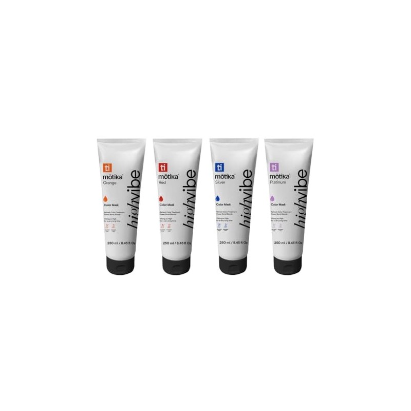 Motika High Vibe Mascarilla Matizante Roja de 250ml