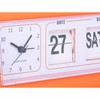 Karlsson Alarm Clock Data Flip – Orange – 19 x