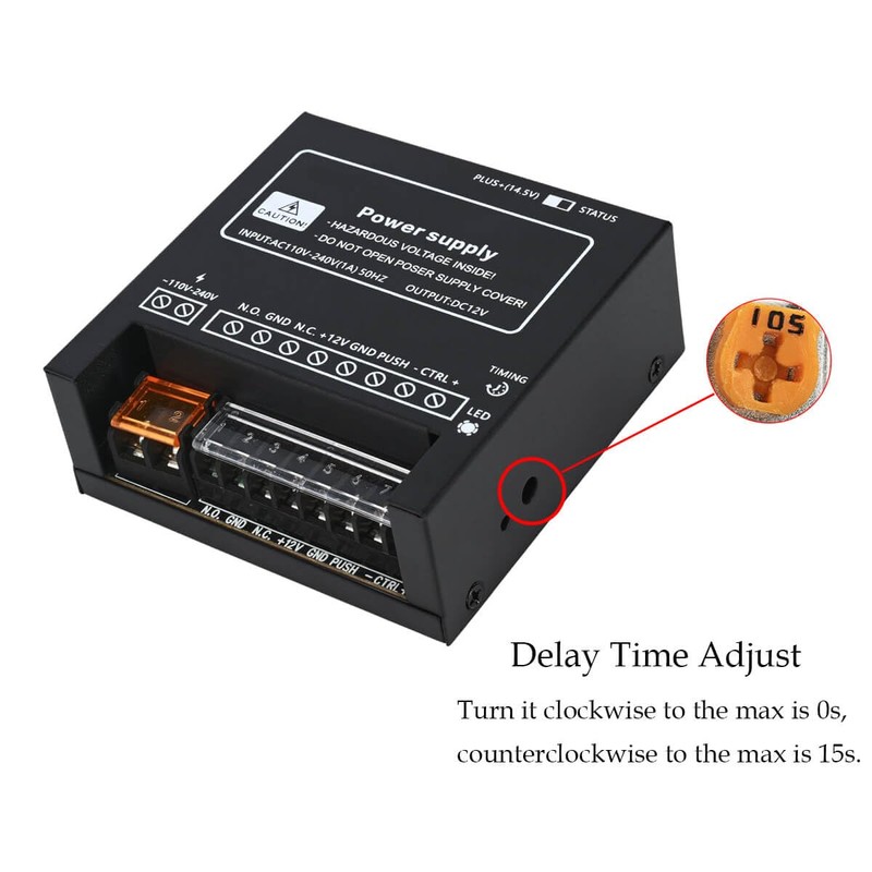 Power Supply Controller for Door Access System Electric Lock Intercom