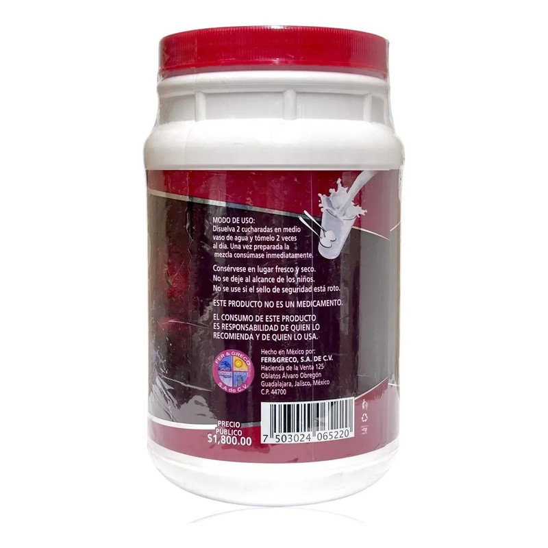 Colágeno Hidrolizado Glucosamina Biotina Arándano 2 Pzs