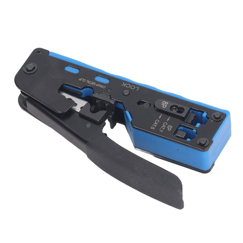RJ45 Crimp Tool Kit Pass Through All in One Ethernet