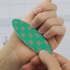 Glam Starfish Tropical Pattern Double-Sided Oval Nail File Emery Board