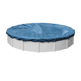 Robelle 4618-4K Pool Cover for Winter, Value-Line with 4 ft. Overlap, 18 ft Above Ground Pools
