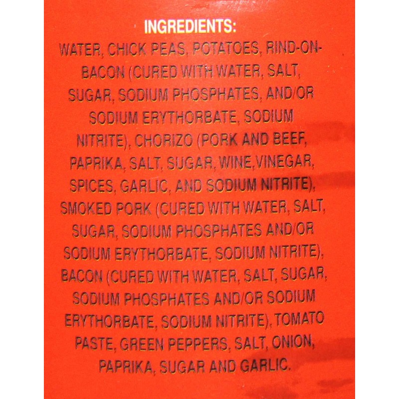 Ready to eat El Ebro Garbanzos (Chick peas stew) 15