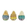 Enesco Jim Shore Bunny Egg Minis Figurine, Set of 3,2.5-inches