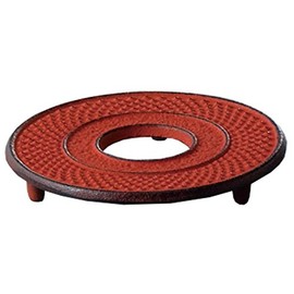 bluer Flowers Pot Insole Southern 鉄器 Round Slump Small Akane 10054