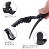 KISARG Alligator Clips, Dakkar, Men's Salon Hair Clip, Dragon Clip,
