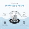 TubShroom Ultra Revolutionary Bath Tub Drain Protector Hair Catcher/Strainer/Snare, Stainless
