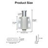 LICQIC 2 PCS Push Release Door Catch, Magnetic Door Catch