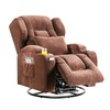 yaaqoo 24" Recliner Ring Swivel Base Heavy Duty Metal Chair