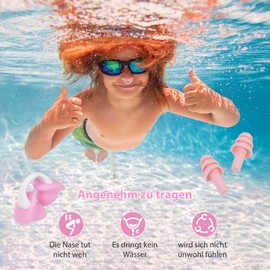 Baypify Nose Plugs for Swimming for Kids(Age 8-12),Painless Nose Clip for Swimming, Ensure Comfort and Safety in the Water