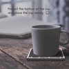 Drink Coasters Coffee Tea Cup Pads Table Mat for Home/Office/Kitchen/Bar,