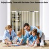 41 Inch Tall Baby Gate Auto Close Dog Gate Adjustable