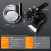 FARBIN Car Horn 12V Compact Motorcycle Horn Super Loud High