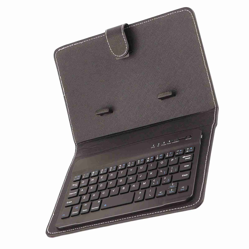 Universal Wireless Bluetooth Keyboard Flip Case Cover with Stand for