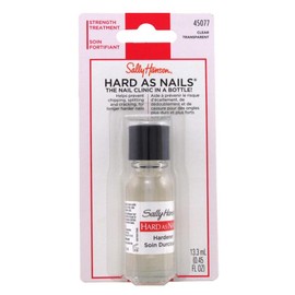 Sally Hansen Hard As Nails Strengthener Clear 0.45 Ounce (13.3ml) (3 Pack)