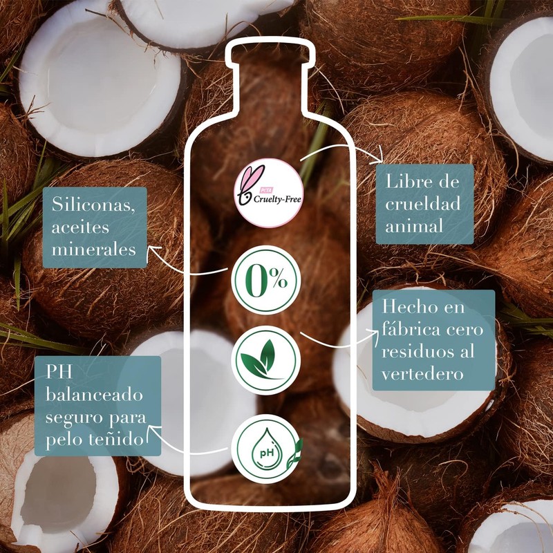 Herbal Essences Shampoo Classics Hidrata Agua de Coco & Jazmín