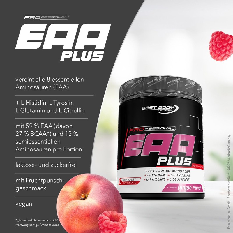 Best Body Nutrition Professional EAA Plus - All 8 Essential